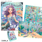 TOPMODEL METALLIC STICKERWORLD MERMAID