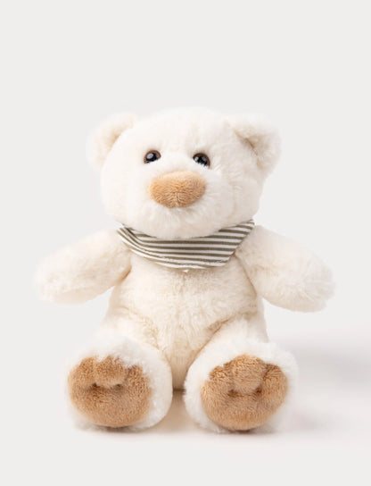 TEDDYKOMPANIET GOSEDJUR MALTE VIT LITEN 25 CM