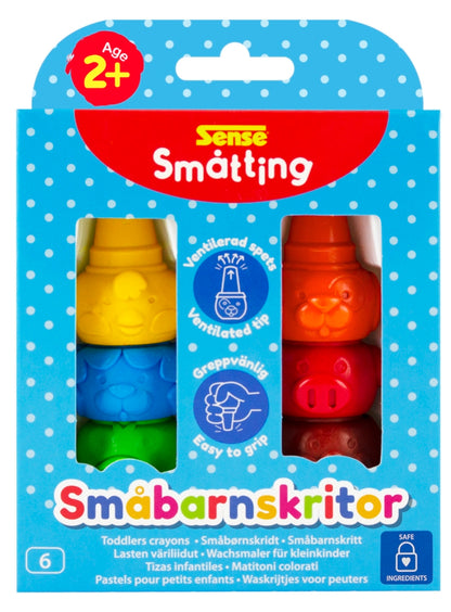 SMÅTTING SMÅBARNSKRITA 6-P
