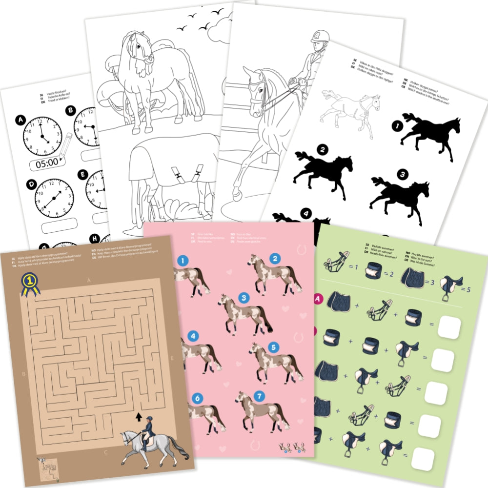 AKTIVITETSBOK HÄSTAR FSC®