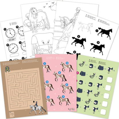 AKTIVITETSBOK HÄSTAR FSC®