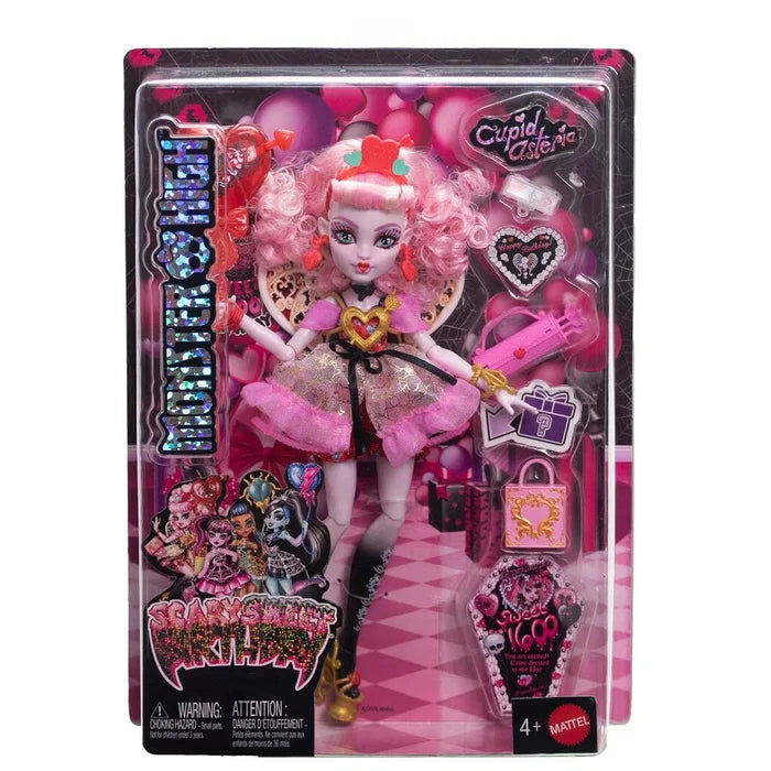 MONSTER HIGH LÄSKIG SÖT FÖDELSEDAGSDOCKA CUPID DOCKA