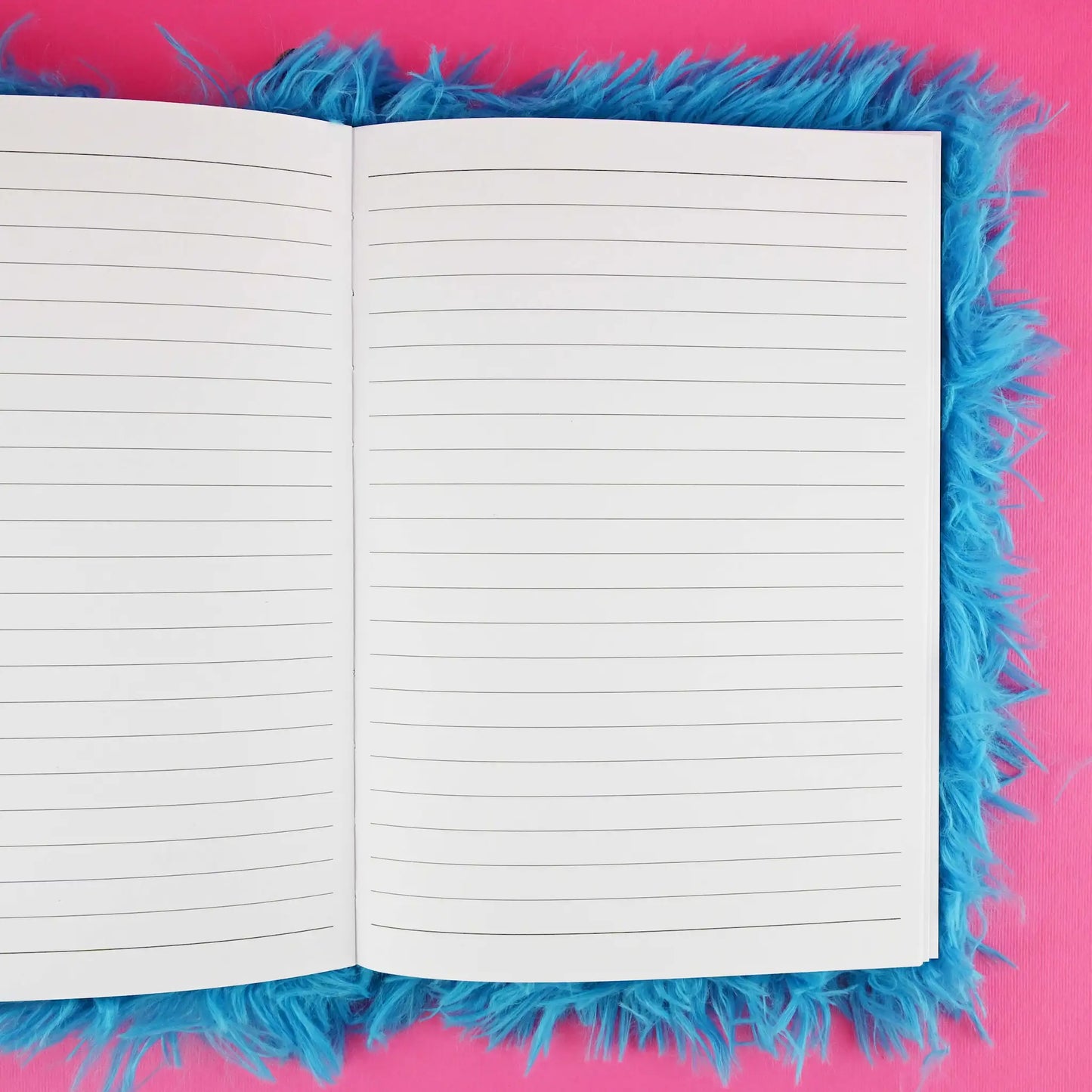 SKRIV BOK FLUFFIG HAPPY MONSTER A5