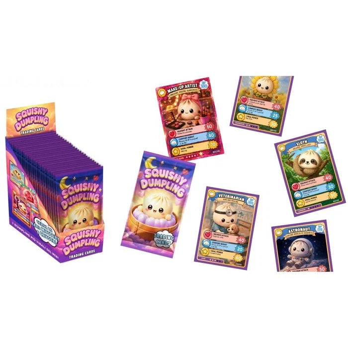 SQUISHY DUMPLINGS SAMLARKORT 5-PACK