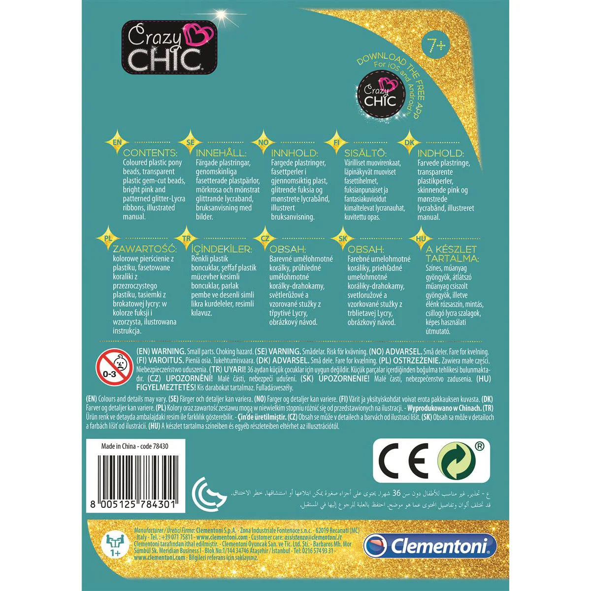 CRAZY CHIC BRACELETS ENJOY GLEE