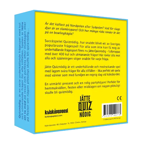 KYLSKÅPSPOESI - JÄTTEGUIZNÖDIG