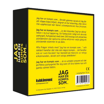 KYLSKÅPSPOESI - JAG HAR EN KOMPIS SOM...