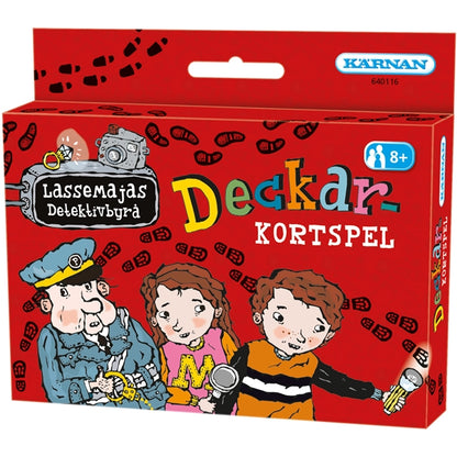 LASSE MAJAS DETEKTIVBYRÅ DECKAR-KORTSPEL