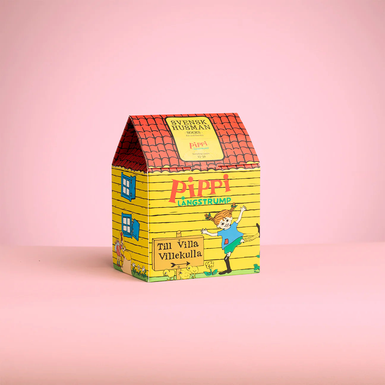 BARNSTRUMPOR - PIPPI VILLA VILLEKULLA 3-PACK, 35-38